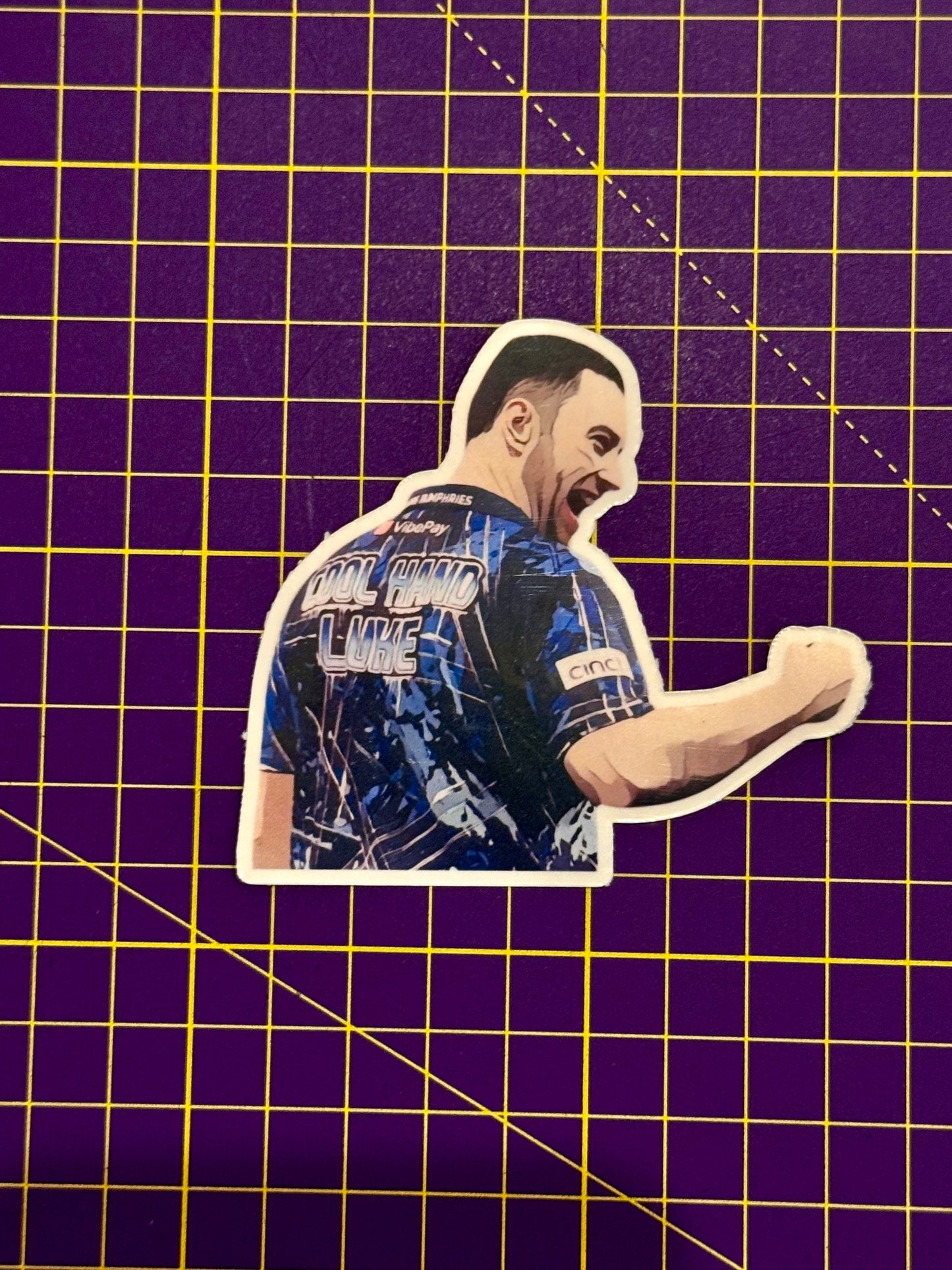 Kustom Darts Sticker Set