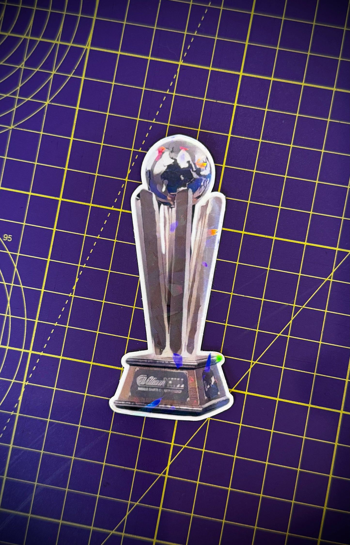 Kustom Darts Champs Sticker Set