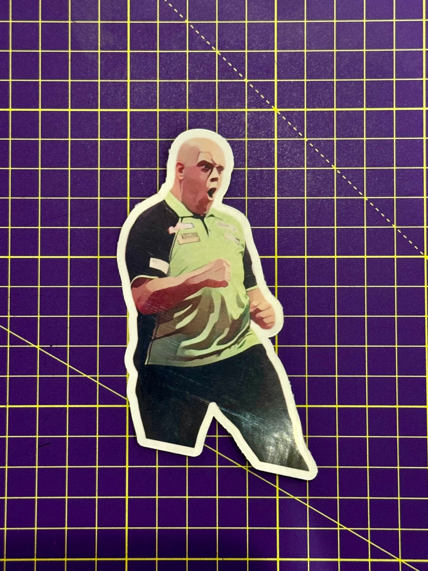 Kustom Darts Sticker Set