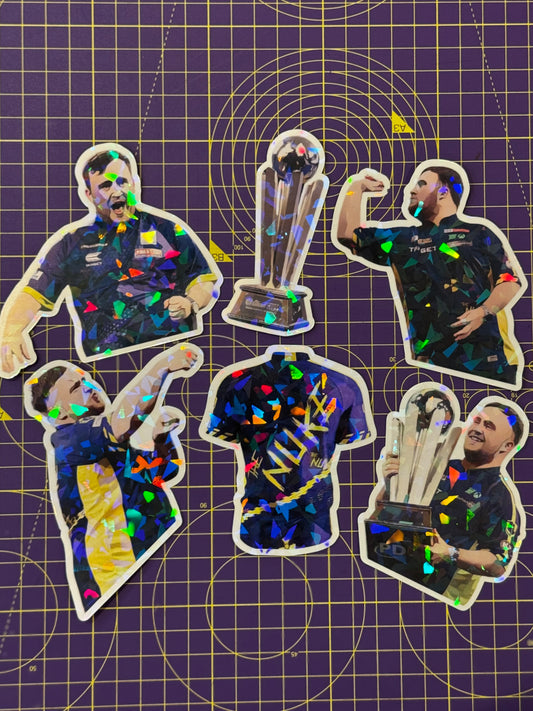 Kustom Nuke Sticker Set