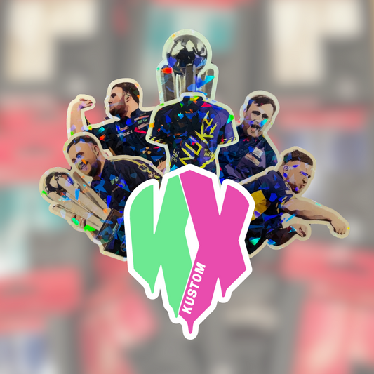 Kustom Nuke Sticker Set