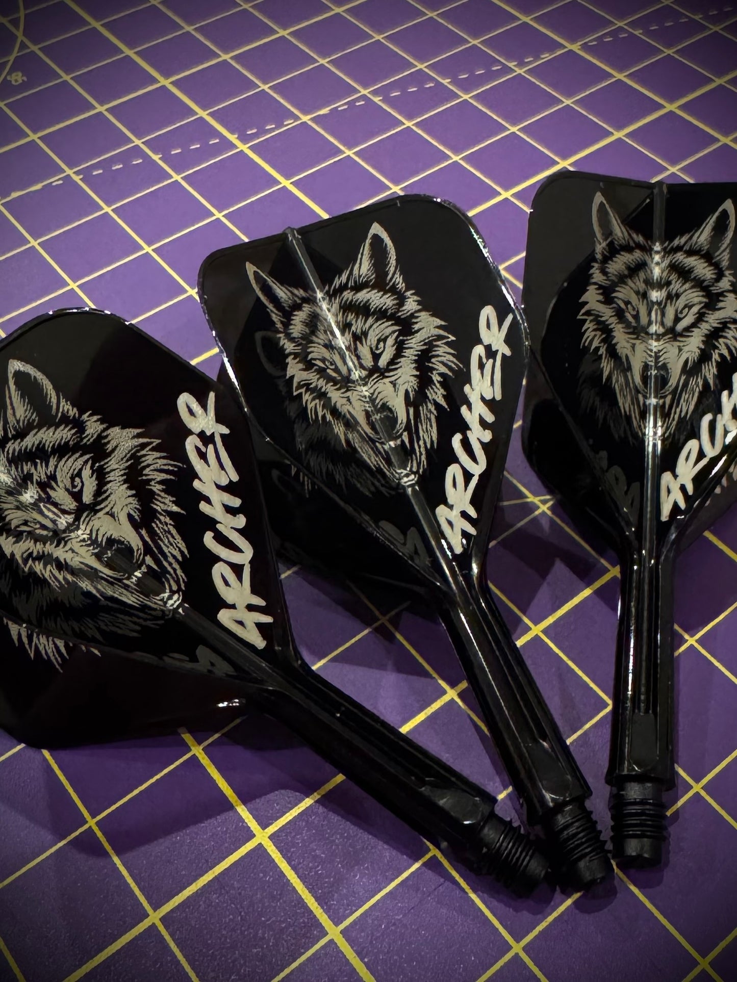 Kustom X Laser Engraved Flights
