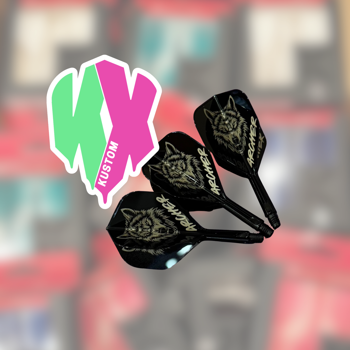 Kustom X Laser Engraved Flights